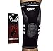 Venom Knee Sleeve Compression Brace - Elastic Support & Side Stabilizers, Runner's Knee, Jumper's Knee, Arthritis Pain, ACL, Basketball, Soccer, Crossfit, Lifting, Running, Sports, Men, Women (L)