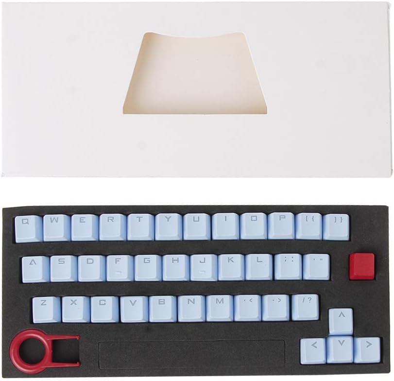 Lvyuanda PBT 37 Keys Double Shot Translucidus Backlit Keycaps for Mechanical Keyboard