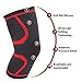 poomoon Knee Compression Sleeve Support, Burgundy - Expand Your Movement + Cross Training Potential - Knee Sleeve for Fitness - Feel Stronger + More Secure - Relieve Strain - 1 Sleeve