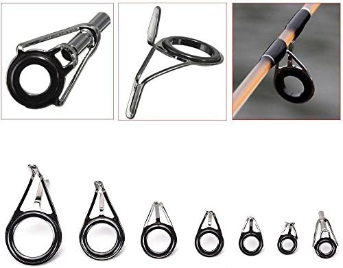 Stablebusi New Fashion Line Rings 5-18mm Dia Fish Pole Tip Repair Kits Guides Fishing Rod