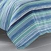 Poppy & Fritz 220832 Alex Cotton Comforter Set, Full/Queen, Blue
