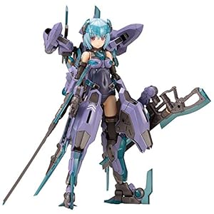 フレームアームズ・ガール フレズヴェルク 全高約150㎜ ノンスケール 色分け済み プラモデル