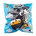 WATINC 2Pcs Jumbo Squishy, Kawaii Ninja Panda & Ninja Fox Sweet Scented Squishy for Kid Toy, Lovely Toy, Stress Relief Toy, Decorations Toy Gift Fun