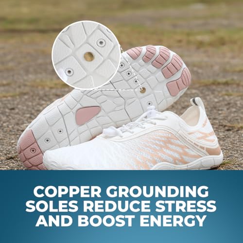 BRONOIR Grounding Barefoot Shoes with Copper, Flexible