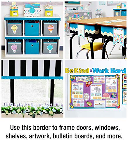 Carson-Dellosa Teal Border (108211) - Thumbnail 2