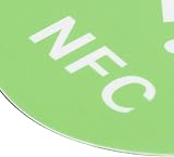 Dioche 20PCS CUID NFC Stickers Rewritable Adhesive Green 40mm for NFC Devices view 7