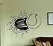 Dabbledown Decals Baseball Bursting Version 101 Through Wall Vinyl Wall Decal Sticker Art Sports Kid Children Ball Nursery Boy Teen Homerun