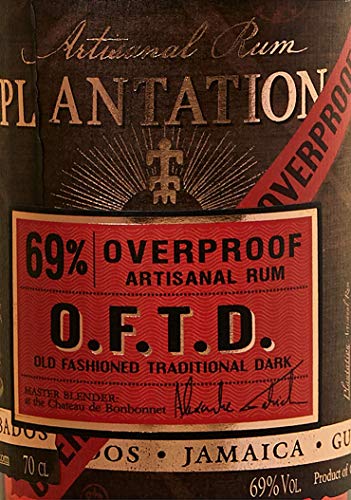 Plantation Overproof OFTD Rum Dark (1 x 0.7 l) – Bild 4