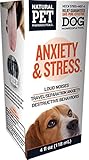 Natural Pet Pharmaceuticals by King Bio Anxiety and Stress Control for Dog, 4-Ounce