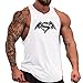 TECOFFER MEN'S GYM MUSCLE SLEEVELESS SHIRT TANK TOP M,L,XL,XXL SIZES