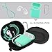 Case for Airpods Accessories Set, Filoto Airpod Silicone Case Cover with Keychain/Strap/Earhooks/Accessories Storage Travel Box for Apple Airpods 2&1, Best Gift for Your Air Pod (Mint Green)
