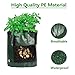 Sfee 2 Pack 10 Gallon Potato Grow Bags, PE Durable Aeration Pots Planters Bag with Handles Access Flap for Garden Farm Vegetable Carrot Onion Tomato Taro Radish Peanut +2 Waterproof Labelsthumb 4