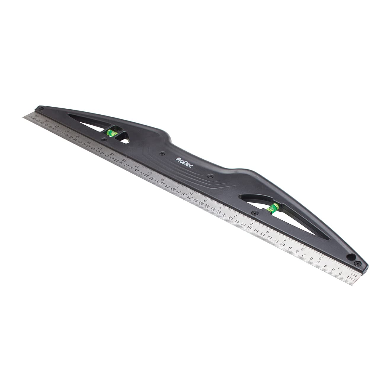 ProDec 24" Trimming and Smoothing Edge with Integral Horizontal and Vertical Spirit Levels