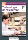 Image de Technologie de restaurant 2e Bac Pro (French Edition)