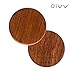 Wood Wireless Charger, QIVV Wireless Charging Pad Qi Wireless Charger for Samsung S6 / S6 Edge / Edge+, Note 5, Nexus 4 / 5 / 6 /7, Nokia Lumia 920, LG Optimus Vu2, HTC 8X and All Qi-Enabled Devices