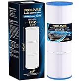 POOLPURE C-5374 Spa Filter Replaces Unicel C-5374, Pleatco PLBS75, Filbur FC-2971, 107092, R173600, 303433, 817-0015, Leisure Bay S2/GS Spa 75 sq.ft Hot Tub Filter Cartridge, 1pack