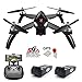Teeggi MJX Bugs 5W B5W GPS FPV RC Drone with Camera Live Video GPS Smart Return Quadcopter with 5G 1080P HD WiFi Camera and Follow Me Altitude Hold Headless Mode Track Flight Point of Interest Flying