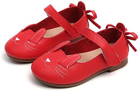 Hot Sale ! Kstare Princess Shoes, Kids Baby Girl Fashion Nubuck Leather Casual Kids Casual Baby Single Shoes ,For 1-4 years old (2.5-3T, Red)