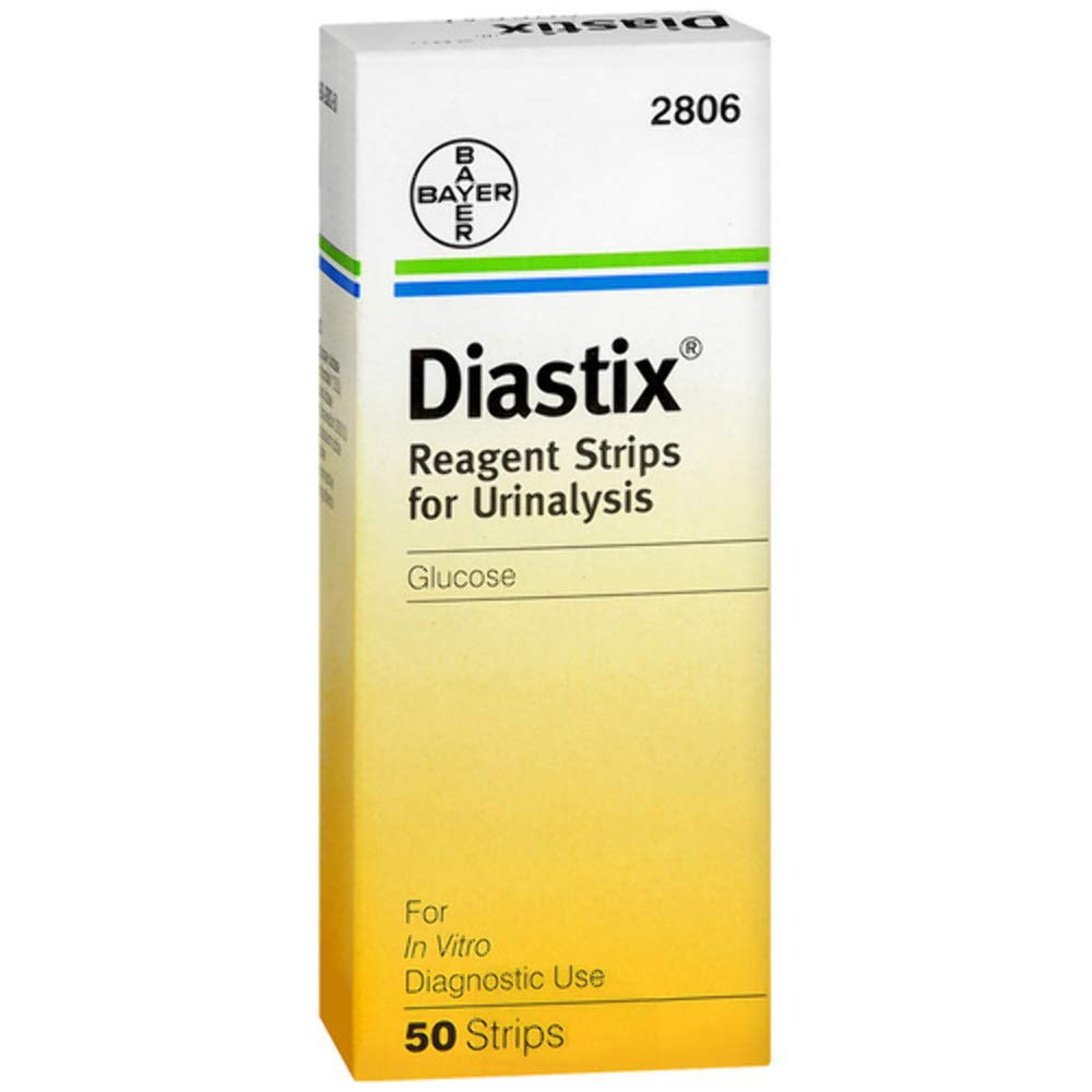 Diastix Reagent Strips for Urinalysis 50s