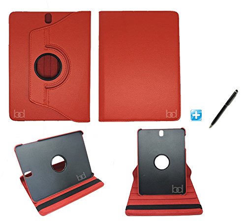 Capa Case Galaxy Tab S3 - T820/T825 Giratória / Caneta Touch (Vermelho)