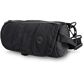 Skunk Uptown Crossbody Duffle Bag (Black)