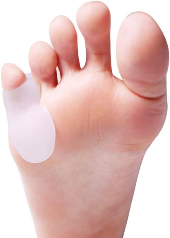 AnHua 2 Pair Silicone Little Toe Finger Straightener Hallux Valgus Bunion Corrector Foot Health Care Product: Health & Personal Care