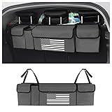 Trunk Organizer for Car,Unique US Flag Backseat Car