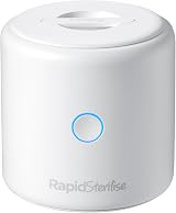 Nuby RapidSterilise Portable UV Steriliser for RapidCool 70 Uses White