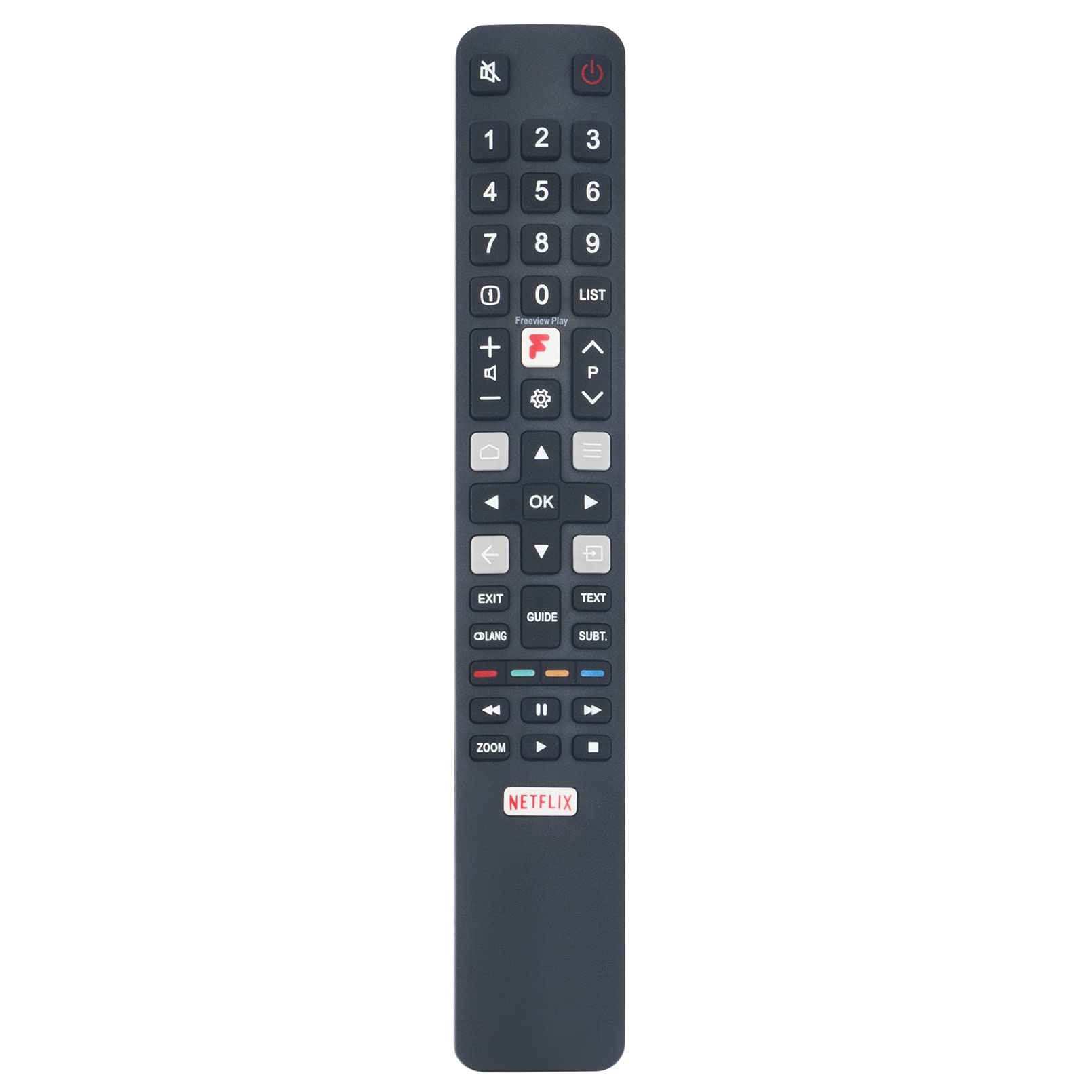 ALLIMITY RC802N YUI5 Remote Control Replace fit for Thomson TCL TV 43DP648 50DP648 55DP648 65DP648 43EP648 50EP648 55EP648 65EP648 43P617K 50P617K 55P617K DP648 EP648 P617K DP628 DP608 DC748 EP668