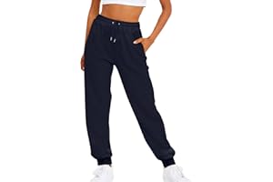 OIUCVGB Sweatpants for Women Cinch Bottom Drawstring Elastic Waist Pants Athletic Yoga Joggers Lounge Trousers with Pockets