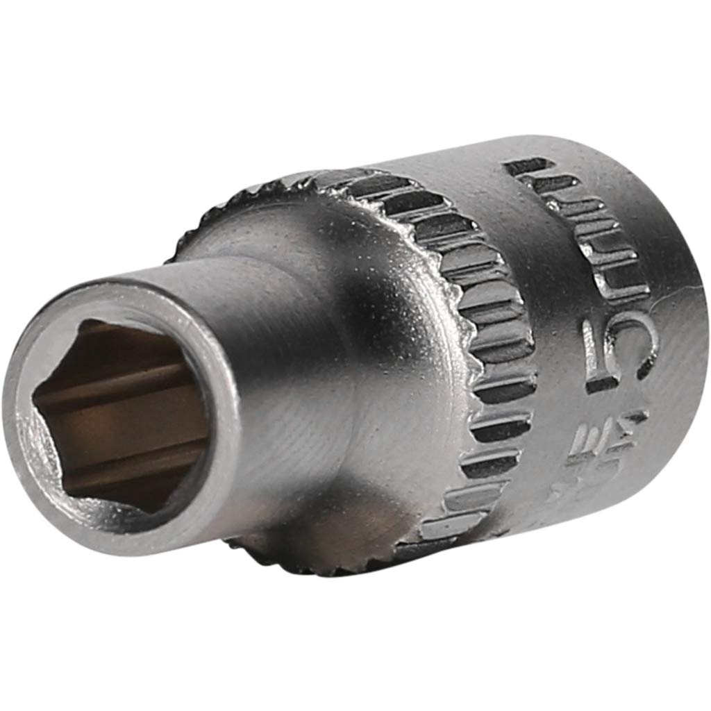 BRILLIANT TOOLS BT020932 1/4 Inch Hex Socket 5 mm [Powered by KS Tools]