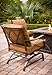 Hanover SUMMRNGHT5PC Summer Nights 5-Piece Patio Fire Pit Set Outdoor Furniture, 40