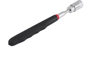 Magnetic Pick Up Tool, Extendable Magnetic Pickup Tool Flexible Quick Release with Led Light for Picking Up Nuts and Bolts