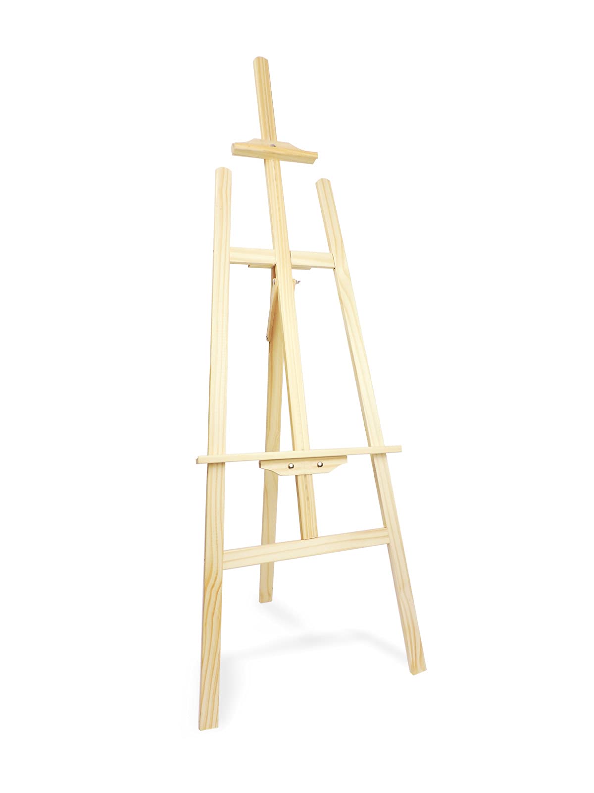 Wooden Easel for Painting Ideal for Canvas Stand Oil Painting, Acrylic or Picture Display (145cm)