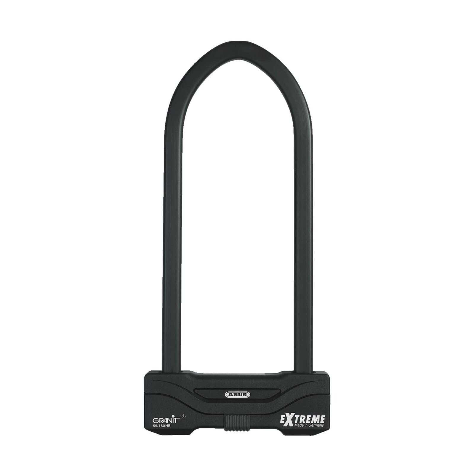 ABUS U-lock Granit Extreme 59 - motorbike & bicycle lock with XPlus cylinder - highest security level 20 - shackle height 310 mm