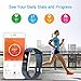 LETSCOM Fitness Tracker with Heart Rate Monitor, Slim Sports Activity Tracker Watch, Waterproof Pedometer Watch with Sleep Monitor, Step Tracker for Kids, Women, and Men
