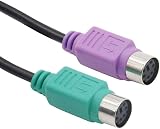 TanQY PS2 to USB Adapter for Keyboard & Mouse KVM Switch Built-in IC Purple view 5