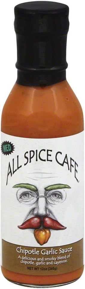 All Spice Cafe Sauce Chipotle Garlic Med