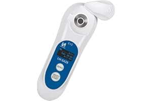 LOHAND 3-in-1 Digital Salinity Refractometer with ATC/Refractive Index(RI), Accurate Measurement with Precision Light-Blocking Cover, Fast Touchscreen Test Spoon Meat/Aquarium/Saltwater, Salt Content:0-28%
