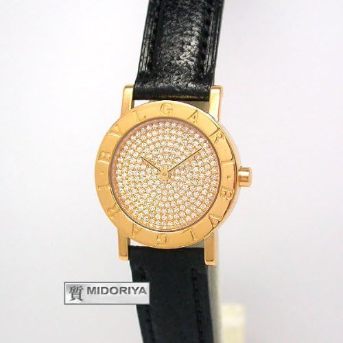 Amazon Bvlgari ブルガリ 腕時計 26dgl ブルガリブルガリ パヴェダイヤ文字盤 K18無垢 レディース 中古 レディース腕時計 腕時計 通販
