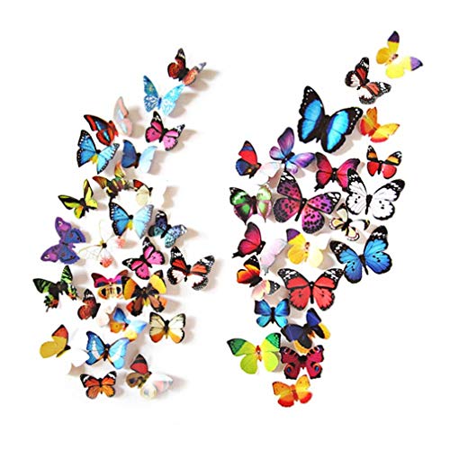 80 3d Butterfly Wall Room Decor Decorations For Teen Girls Bedroom Age 8 10 12 Ebay
