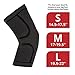 Compression Knee Sleeve for Sports Running Jogging Lifting Knee Pain Arthritis - Fly Industries (Medium)
