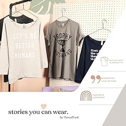 Thread Tank I Drink and I Know Things Men Modern
