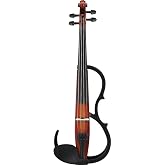 Yamaha Silent Series SV-250 Electric Violin - Shaded Brown