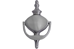 Brass Accents A03-K4020-619 Churchill Door Knocker, 6 3/4", Satin Nickel