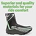 Water Proof Bike Shoe Covers - Bicycle Shoes Protection for Winter Rain and Cold - Overshoes Feet Warmer Booties for Cycling Size 10-11 - Aero Toe