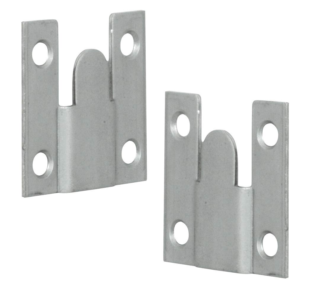 Merriway® BH00056 (10 Pcs) Standard Flush Mounts, Interlocking Sofa Connector Brackets 35mm (1.3/8 inch) Square - Pack of 5 Pairs