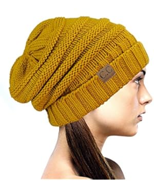 Oversized Baggy Slouchy Thick Winter Beanie Hat