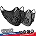 WNIEYO Dust Mask, Hanging Ear and Reusable Breathing Mask, With Extra N99 Activated Carbon Filter for Dust Protection, Pollen Allergy, Gardening, Sports, Cycling and Running in Cold Weather(2)