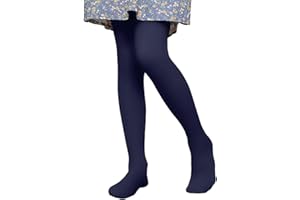 LOLANTA Winter Tights for Girls Stockings Warm Fleece Lined Footed Leggings High Waist Pantyhose